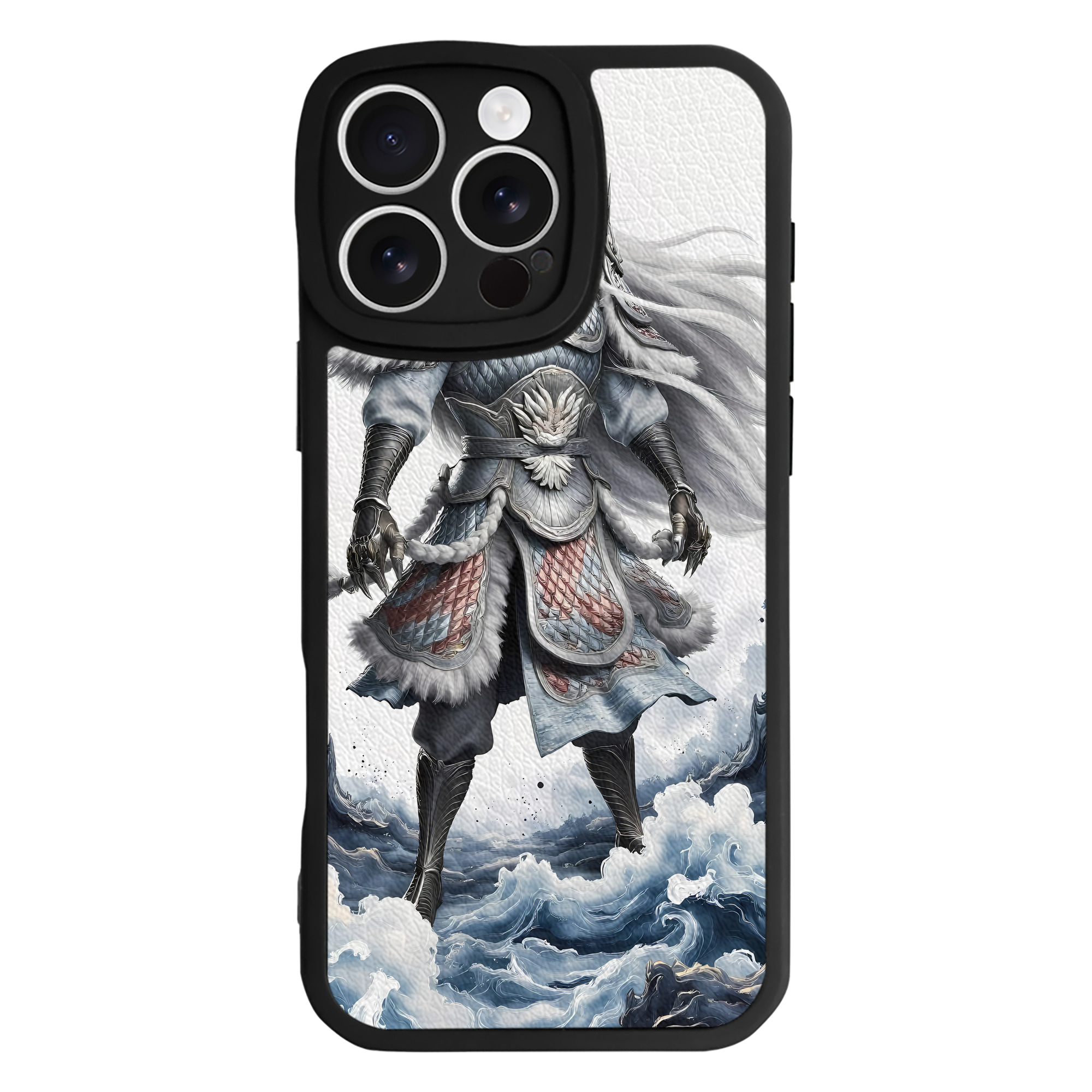 （画像用） Ne Zha 2 ナタ 魔童の大暴れ 【iPhone 16シリーズ対応】シリコンスマホケース（レザー調） 材質：シリコン